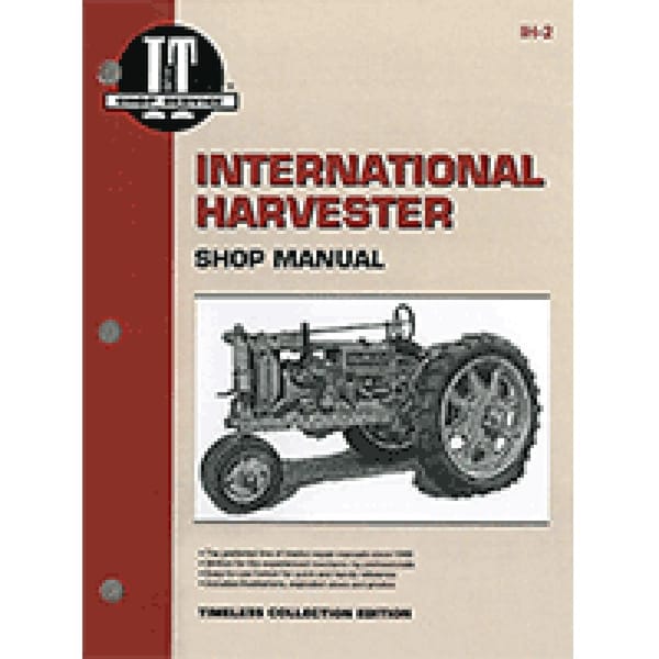 Aftermarket Shop Manual Collection I&T for IH-2 International Harvester F20 F12 F14 IH2 - main
